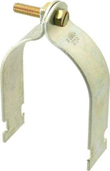 Thomas & Betts - 3" Pipe, 1/8 Gauge" Pipe or Conduit Clamp - Gold Galvanized, Rigid & IMC Conduit - All Tool & Supply