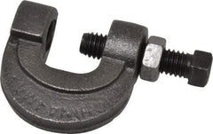 Thomas & Betts - 3/4" Max Flange Thickness, 1/2" Rod L-Clamp with Locknut - 850 Lb Capacity, Steel - All Tool & Supply