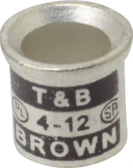 Thomas & Betts - (3) 8 to (1) 4 with (2) 10 AWG Bullet Connector - Brown Insulation - All Tool & Supply