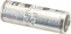 Thomas & Betts - 2 AWG Compatible, Noninsulated, Crimp-On Butt Splice Terminal - 2 Wire Entries, Copper Contacts, Tin Contact Plating, 1-1/4" OAL, Brown - All Tool & Supply