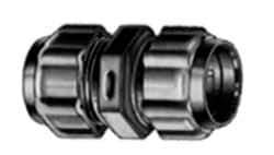 Thomas & Betts - 4" Trade, Die Cast Zinc Compression EMT Conduit Coupling - Noninsulated - All Tool & Supply