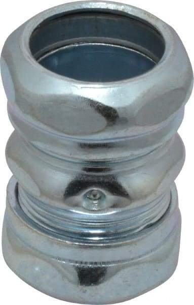 Thomas & Betts - 3/4" Trade, Steel Compression EMT Conduit Coupling - Noninsulated - All Tool & Supply