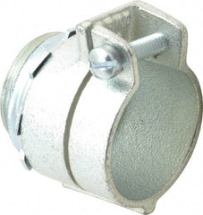 Thomas & Betts - 1" Trade, Malleable Iron Squeeze Clamp Straight FMC Conduit Connector - Noninsulated - All Tool & Supply