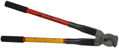 Thomas & Betts - 21-1/2" OAL, 750 MCM Capacity, Cable Cutter - Rubber Handle - All Tool & Supply