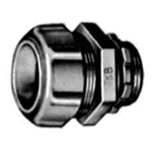 Thomas & Betts - 2-1/2" Trade, Steel Threaded Straight Liquidtight Conduit Connector - Insulated - All Tool & Supply