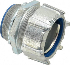 Thomas & Betts - 2" Trade, Steel Threaded Straight Liquidtight Conduit Connector - Insulated - All Tool & Supply