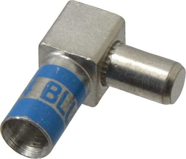 Thomas & Betts - 600 Volt, 6 AWG, Male Pigtail Connector - 1/2 Inch Long Wire Strip, Blue, CSA Certified, RoHS Compliant, UL File Y - All Tool & Supply