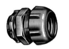 Thomas & Betts - 2-1/2" Trade, Malleable Iron Compression Straight Rigid/Intermediate (IMC) Conduit Connector - Noninsulated - All Tool & Supply