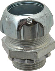 Thomas & Betts - 3/4" Trade, Malleable Iron Compression Straight Rigid/Intermediate (IMC) Conduit Connector - Noninsulated - All Tool & Supply