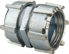 Thomas & Betts - 2" Trade, Malleable Iron Compression Rigid/Intermediate (IMC) Conduit Coupling - Noninsulated - All Tool & Supply