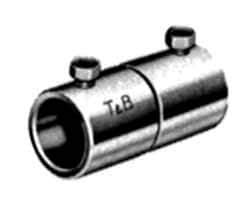 Thomas & Betts - 4" Trade, Malleable Iron Set Screw Rigid/Intermediate (IMC) Conduit Coupling - Noninsulated - All Tool & Supply