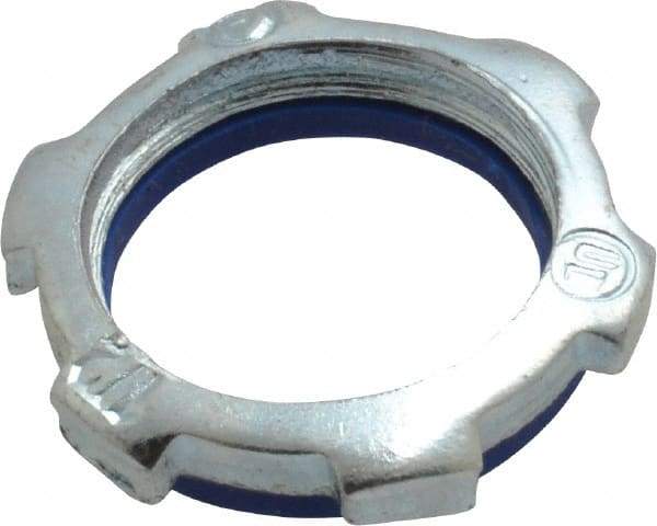 Thomas & Betts - 1/2" Trade, Steel Threaded Rigid/Intermediate (IMC) Conduit Locknut - Noninsulated - All Tool & Supply