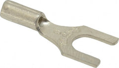 Thomas & Betts - #8 Stud, 22 to 16 AWG Compatible, Noninsulated, Crimp Connection, Standard Fork Terminal - All Tool & Supply