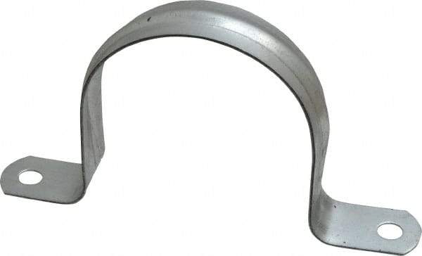 Thomas & Betts - 3 Pipe, Steel, Zinc Plated Pipe or Conduit Strap - 2 Mounting Holes - All Tool & Supply