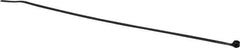 Thomas & Betts - 11.6" Long Black Nylon Standard Cable Tie - 50 Lb Tensile Strength, 1.41mm Thick, 76.2mm Max Bundle Diam - All Tool & Supply