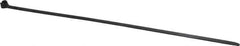 Thomas & Betts - 13.4" Long Black Nylon Standard Cable Tie - 120 Lb Tensile Strength, 1.65mm Thick, 88.9mm Max Bundle Diam - All Tool & Supply