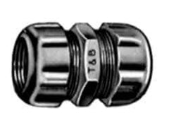 Thomas & Betts - 3-1/2" Trade, Malleable Iron Compression Rigid/Intermediate (IMC) Conduit Coupling - Noninsulated - All Tool & Supply