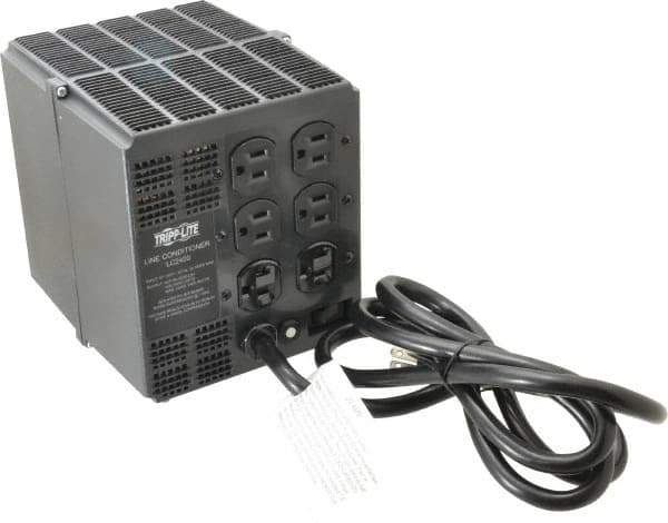 Tripp-Lite - 6 Outlets, 140 Volt Max Input, 2,400 VA, Portable Power Conditioner - 120 VAC Output, 6 Inch Wide x 7 Inch High x 9-1/2 Inch Deep - All Tool & Supply