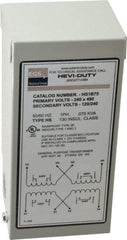 Sola/Hevi-Duty - 1 Phase, 240-480 Volt Input, 120/240 Volt Output, 60 Hz, 0.08 kVA, General Purpose Transformer - 4, 12, 3R, 4X NEMA Rating, 176°F Temp Rise, 4 Inch Wide x 3 Inch Deep x 6 Inch High, Indoor, Outdoor, Wall Mount - All Tool & Supply