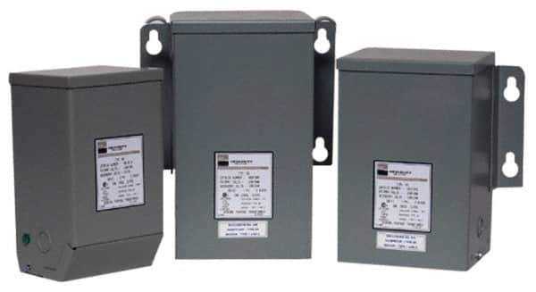 Sola/Hevi-Duty - 1 Phase, 120/208/240/277 Volt Input, 120/240 Volt Output, 60 Hz, 7.5 kVA, General Purpose Transformer - 4, 12, 3R, 4X NEMA Rating, 239°F Temp Rise, 14 Inch Wide x 9 Inch Deep x 17 Inch High, Indoor, Outdoor, Wall Mount - All Tool & Supply