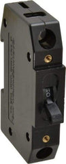 Carling Switch - 30 Amp, 65 VDC, 80 VAC, 1 Pole, DIN Rail Mount Standard Circuit Breaker - Hydraulic Magnetic Trip, 54.99mm Deep x 3.612 Inch High x 19.18mm Wide - All Tool & Supply