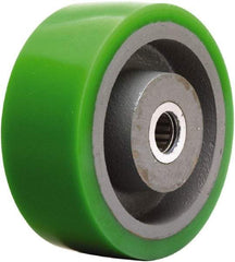 Hamilton - 5 Inch Diameter x 2 Inch Wide, Polyurethane on Cast Iron Caster Wheel - 1,050 Lb. Capacity, 2-1/4 Inch Hub Length, 1/2 Inch Axle Diameter, Straight Roller Bearing - All Tool & Supply