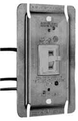 Pass & Seymour - 1 Pole, 120 VAC, 600 Watt, Specification Grade, Toggle, Wall and Dimmer Light Switch - Incandescent - All Tool & Supply