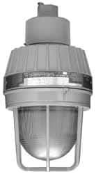 Hubbell Killark - 120 VAC, 13 Watt, Compact Fluorescent Hazardous Location Light Fixture - Explosionproof, Corrosion, Dirt, Moisture & Vibration Resistant, Aluminum Housing, 7-7/16" Wide x 14-5/16" High - All Tool & Supply