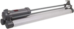 Hubbell Killark - 120 VAC, 40 Watt, Fluorescent Hazardous Location Light Fixture - Corrosion, Dirt, Moisture & Vibration Resistant, Aluminum Alloy Housing, 52-13/16" Long x 11" Wide x 9-3/32" High - All Tool & Supply