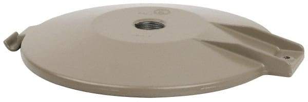 Hubbell Killark - Gray Light Fixture Pendant Cap - For Use with Hazardous Location HID Fixture - MB Series, CSA File LR11713, UL File E10514 & E91793 - All Tool & Supply