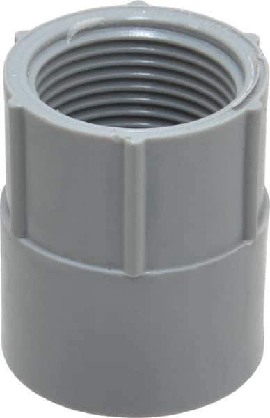 Thomas & Betts - 3/4" Trade, PVC Threaded Rigid Conduit Female Adapter - Insulated - All Tool & Supply