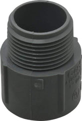 Thomas & Betts - 1" Trade, PVC Threaded Rigid Conduit Male Adapter - Insulated - All Tool & Supply