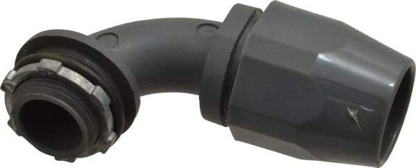 Thomas & Betts - 3/4" Trade, Thermoplastic Threaded Angled Liquidtight Conduit Connector - Insulated - All Tool & Supply