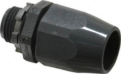 Thomas & Betts - 1/2" Trade, Thermoplastic Threaded Straight Liquidtight Conduit Connector - Insulated - All Tool & Supply