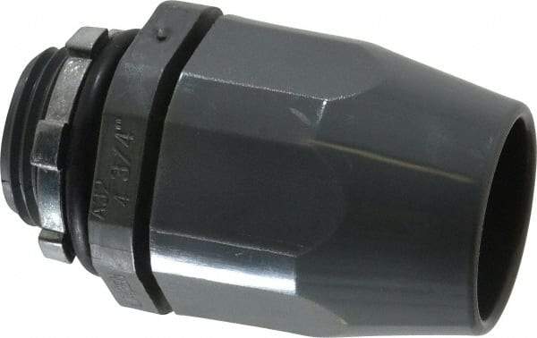 Thomas & Betts - 3/4" Trade, Thermoplastic Threaded Straight Liquidtight Conduit Connector - Insulated - All Tool & Supply