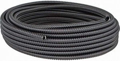 Thomas & Betts - 3/8" Trade Size, 100' Long, Flexible Liquidtight Conduit - PVC, 0.489" ID, Black - All Tool & Supply