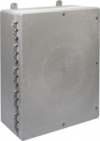 Thomas & Betts - Thermoplastic Standard Enclosure Hinge Flat Cover - NEMA 1, 2, 3, 4, 12, 3S, 3SX, 3X, 4X, 16-1/2" Wide x 20" High x 7-1/2" Deep - All Tool & Supply