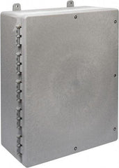 Thomas & Betts - Thermoplastic Standard Enclosure Hinge Flat Cover - NEMA 1, 2, 3, 4, 12, 3S, 3SX, 3X, 4X, 16-1/2" Wide x 20" High x 7-1/2" Deep - All Tool & Supply