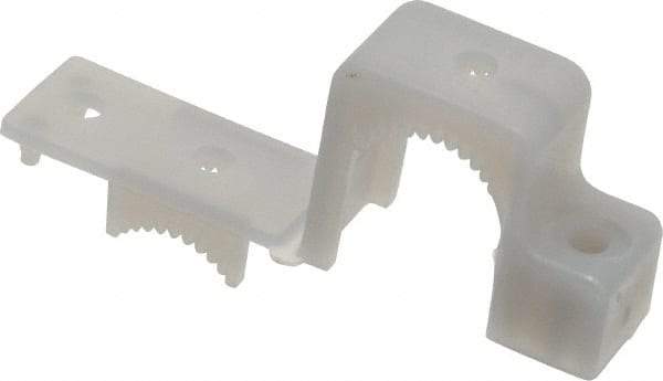 Thomas & Betts - 1/2" Pipe, PVC," Pipe or Conduit Snap Strap - 1 Mounting Hole - All Tool & Supply