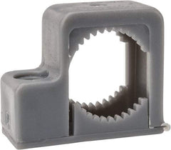 Thomas & Betts - 3/4" Pipe, PVC," Pipe or Conduit Snap Strap - 1 Mounting Hole - All Tool & Supply