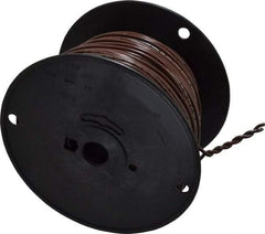 Southwire - 18 AWG, 16 Strand, Brown Machine Tool Wire - PVC, Acid, Moisture and Oil Resistant, 500 Ft. Long - All Tool & Supply