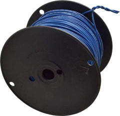 Southwire - 18 AWG, 16 Strand, Blue Machine Tool Wire - PVC, Acid, Moisture and Oil Resistant, 500 Ft. Long - All Tool & Supply