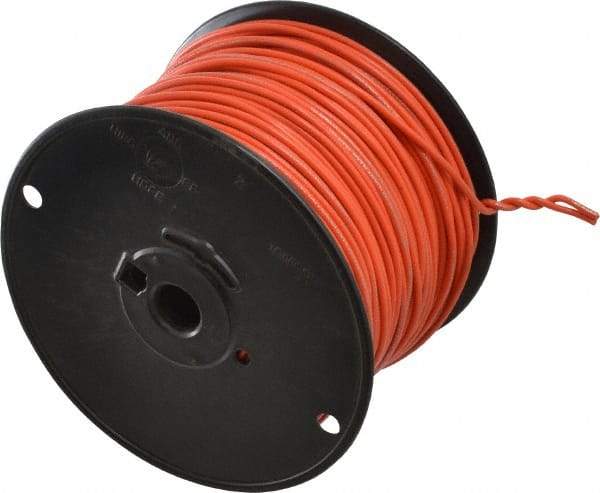 Southwire - 16 AWG, 26 Strand, Orange Machine Tool Wire - PVC, Acid, Moisture and Oil Resistant, 500 Ft. Long - All Tool & Supply