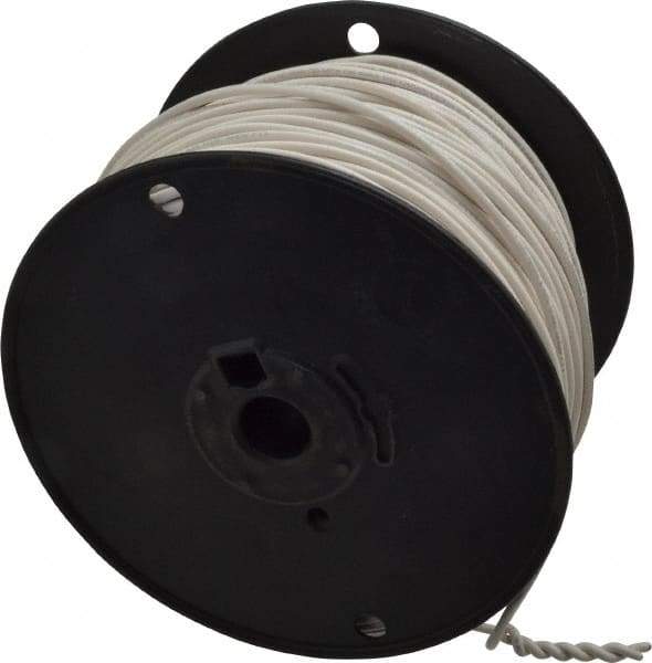 Southwire - 16 AWG, 26 Strand, White Machine Tool Wire - PVC, Acid, Moisture and Oil Resistant, 500 Ft. Long - All Tool & Supply