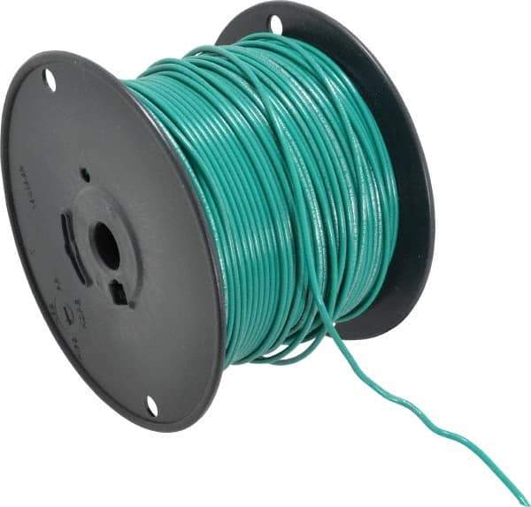 Southwire - 16 AWG, 26 Strand, Green Machine Tool Wire - PVC, Acid, Moisture and Oil Resistant, 500 Ft. Long - All Tool & Supply