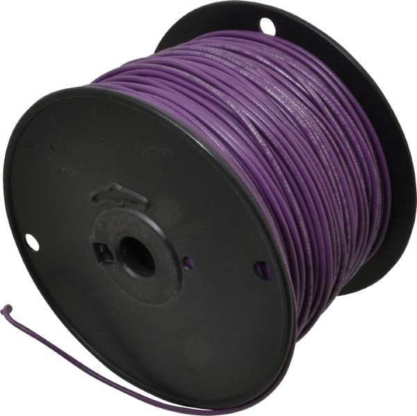 Southwire - 16 AWG, 26 Strand, Purple Machine Tool Wire - PVC, Acid, Moisture and Oil Resistant, 500 Ft. Long - All Tool & Supply