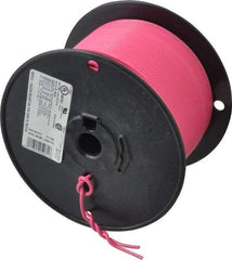 Southwire - 16 AWG, 26 Strand, Pink Machine Tool Wire - PVC, Acid, Moisture and Oil Resistant, 500 Ft. Long - All Tool & Supply