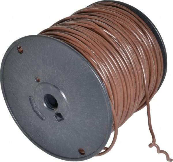 Southwire - 12 AWG, 65 Strand, Brown Machine Tool Wire - PVC, Acid, Moisture and Oil Resistant, 500 Ft. Long - All Tool & Supply