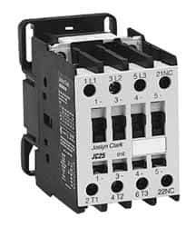 Springer - 3 Pole, 208 Coil VAC, Nonreversible Open Enclosure IEC Contactor - 1 Phase hp: 5 at 115 V, 7.5 at 230 V, 3 Phase hp: 15 at 200 V, 15 at 230 V, 40 at 460 V, 40 at 575 V, 50 Amp Inductive Load Rating, CSA, UL Listed - All Tool & Supply