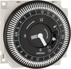 Intermatic - 24 hr Indoor Analog Electromechanical Timer - 15 On/Off per min, 120 VAC, 50/60 Hz, - All Tool & Supply